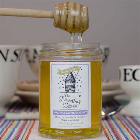 Provence Lavender Honey, Two Jars By Travelling Bee Company | notonthehighstreet.com