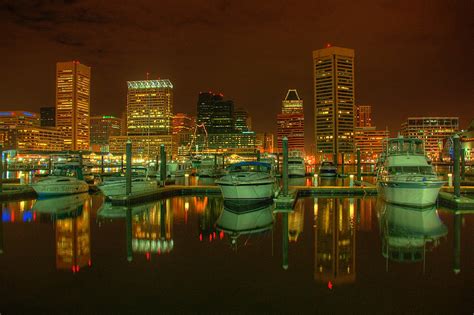 Baltimore skyline | Photographed is Baltimore skyline from t… | Flickr