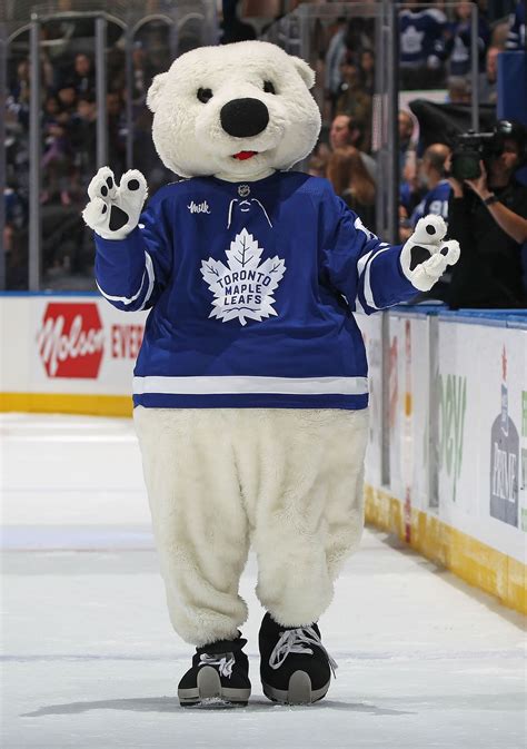 What is Toronto Maple Leafs mascot Carlton The Bear salary?