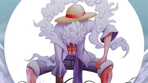 1366x768 Resolution Gear 5 Monkey D. Luffy Art One Piece 1366x768 ...