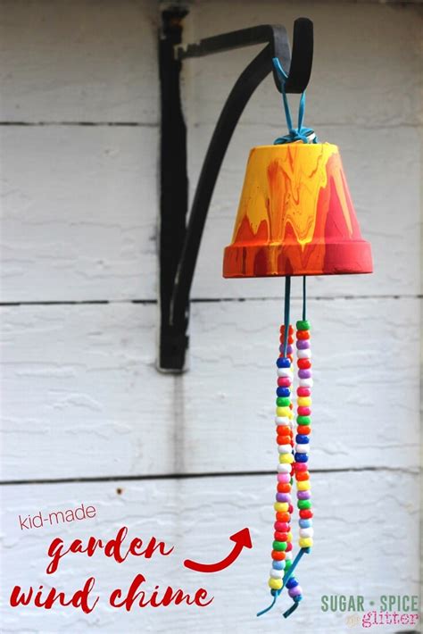 Kid's Craft Ideas: Garden Wind Chimes