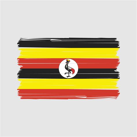 Uganda Flag Vector. National Flag Vector 11481939 Vector Art at Vecteezy