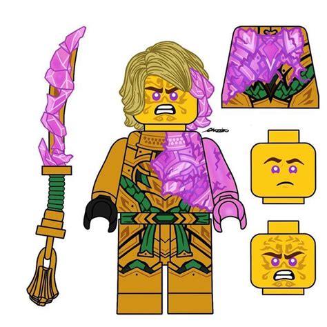 Olazien on Instagram: "Crystalized Lloyd #ninjago #legoninjago # ...