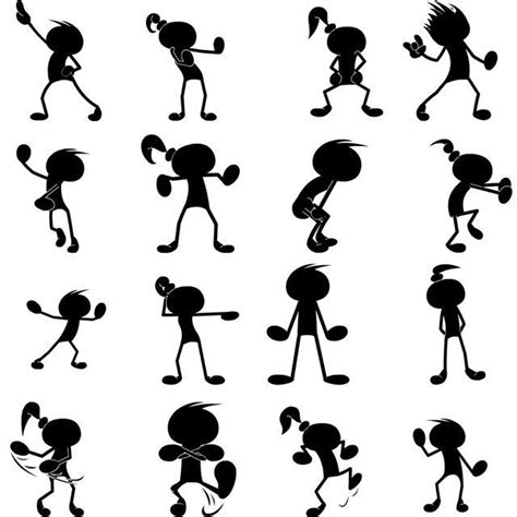 Dancing stick people in 2023 | Dance party, Dance emoji, Dance humor