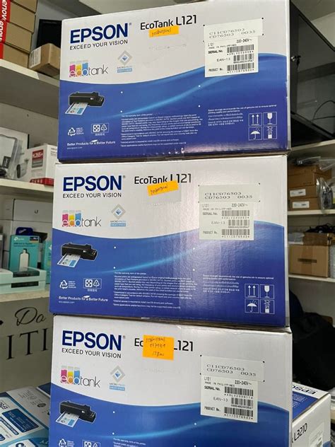 Epson EcoTank L121 A4 Ink Tank Printer, Computers & Tech, Printers ...