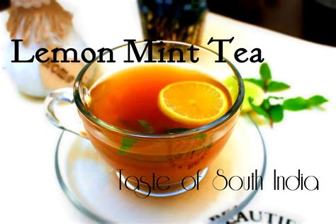 Refreshing Lemon Mint Tea