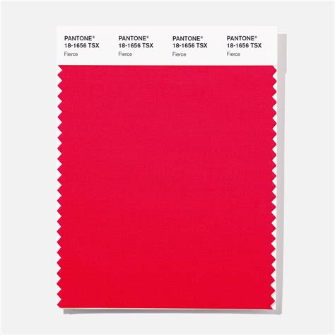 BUY Pantone Polyester Swatch 18-1656 Fierce