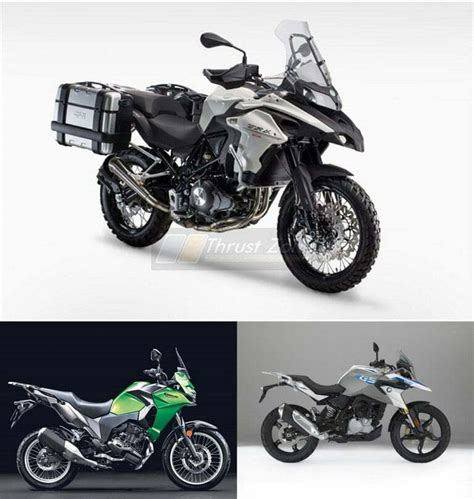 Benelli TRK 502 Vs BMW GS 310 Vs Kawasaki Versys X300 - Specification Comparison