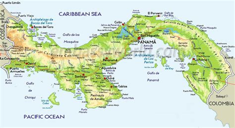 Where Is Panama On The World Map - Map