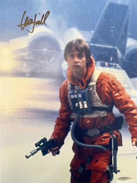 Star Wars Mark Hamill signed photo | EstateSales.org