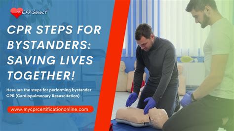 Saving Lives Together: Step-by-Step Bystander CPR Instructions - YouTube