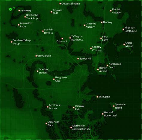 Fallout 4 Settlements - Maps, Workbenches, Locations