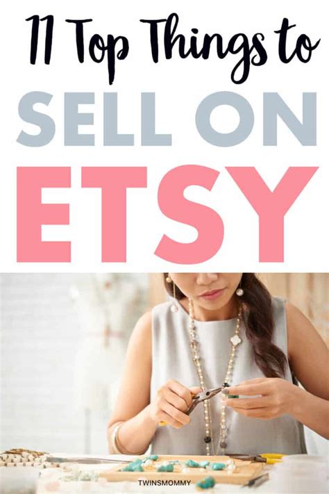 11 Easy Things to Sell On Etsy (To Finally Make Money) - Twins Mommy