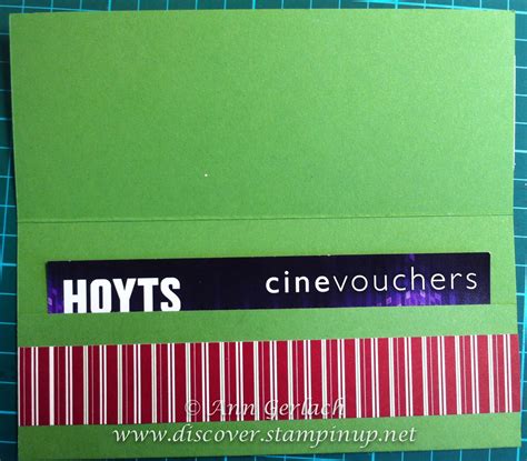 Movie Ticket Holder | Discover Ink – Ann Gerlach Independent Stampin' Up!® Demonstrator