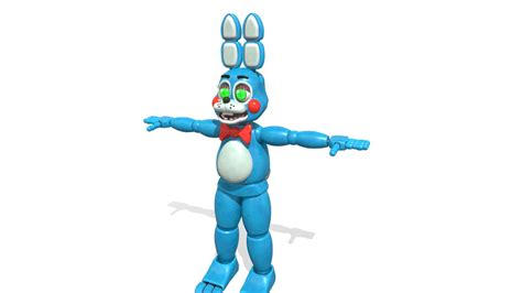 Fnaf AR Toy Bonnie - Download Free 3D model by Jayie [e1c6e4a] - Sketchfab