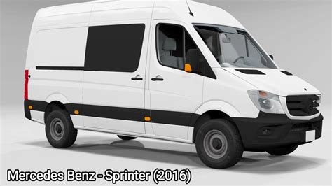 Mercedes Benz Sprinter in BeamNG (2016) #123 - YouTube