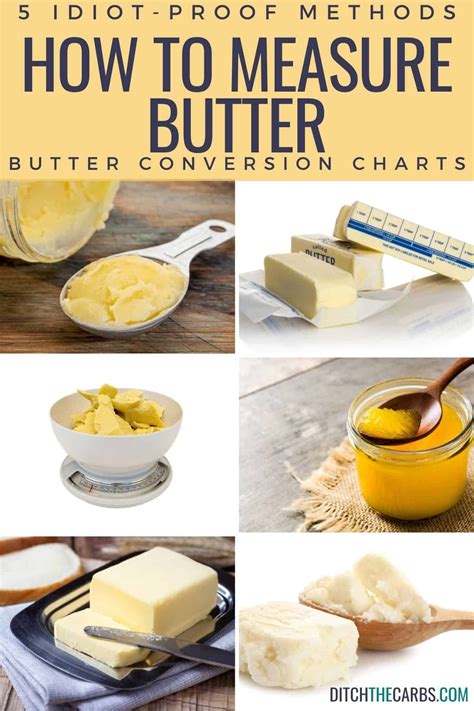 Discover how to measure butter using cups, sticks, grams, and ounces easily using the butter ...