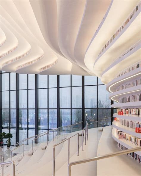 Chinese Library nicknamed 'The Eye' #archoskar | Architecture, Urban planning, Design