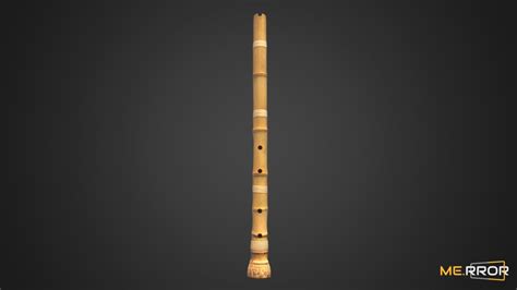 [Game-Ready] Korean traditional instrument danso - Buy Royalty Free 3D model by ME.RROR Studio ...