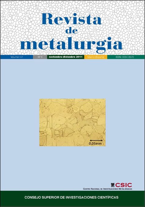Pitting corrosion in austenitic stainless steel water tanks of hotel trains | Revista de Metalurgia