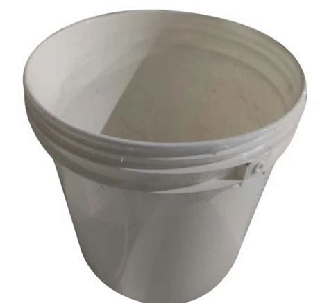 10L White Plastic Bucket, For Home, Size: 10x20inch at Rs 98 in Sandila