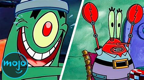 Top 10 Evil Plans by Plankton from Spongebob Squarepants | Geeks