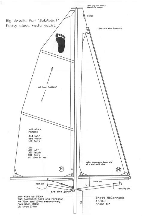 Sailboat blueprints | Model boat plans, Boat plans, Model sailboat