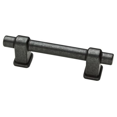 Liberty Soft Industrial 3 in. (76mm) Soft Iron Cabinet Pull-P28605C-SI ...