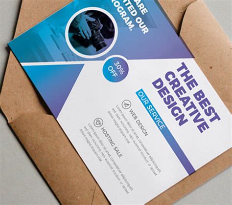 Modern Corporate Postcard Design Template | Modern postcard design ...