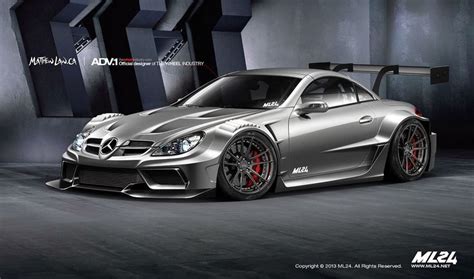 Mercedes-Benz SLK Wide Body Kit Concept by ML24 | Mercedes slk, Mercedes benz slk, Mercedes