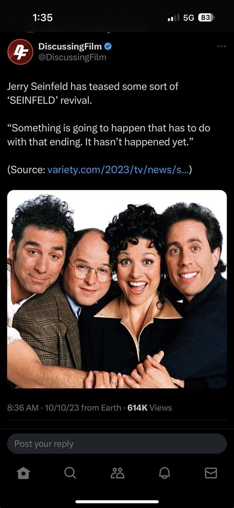 ‘Seinfeld’ Reunion? Jerry Seinfeld Says ‘Something Is Going to Happen ...