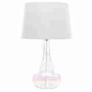 Tesco glass bottle table lamp clear - review, compare prices, buy online