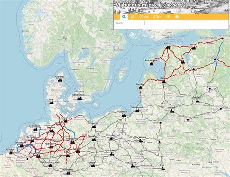 Revealing the routes of the Hanseatic era online