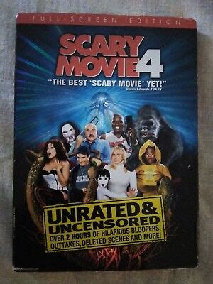 Scary Movie 4 (DVD, 2006, Unrated, Full Screen Edition) 796019794664 | eBay