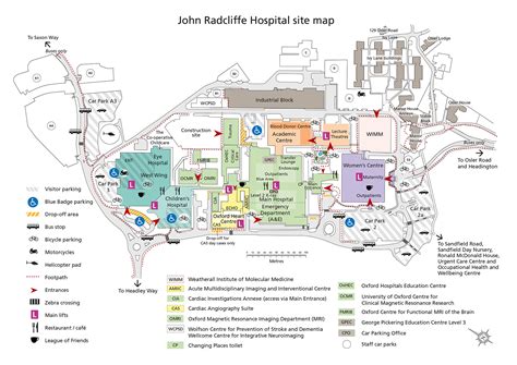 Milton Keynes Hospital Map | Color 2018