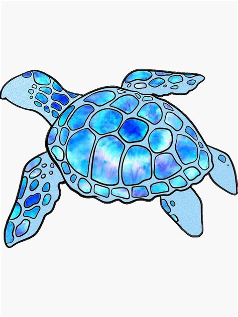 "sea turtle " Sticker for Sale by arianaCadele | Redbubble