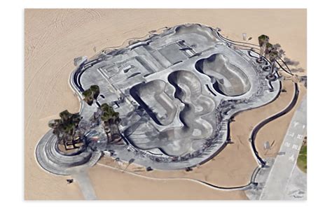 Venice Beach Skate Park - The Lost Longboarder