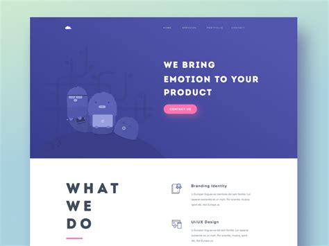 Site Header Inspiration. via Muzli | by Muzli | Muzli - Design Inspiration