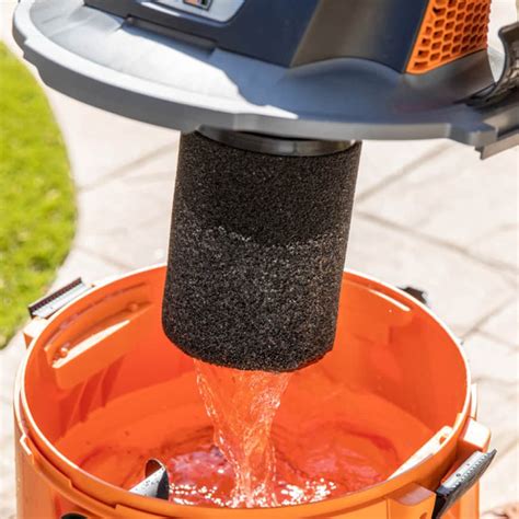 RIDGID Wet Application Foam Filter for Most 5 Gallon and Larger RIDGID ...