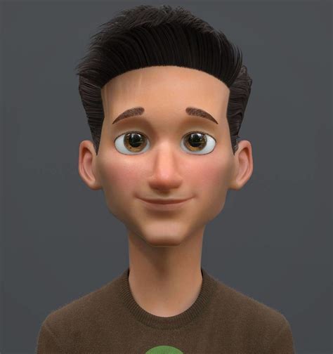 Bruno Bock 3d Character Animation, 3d Model Character, Boy Character ...