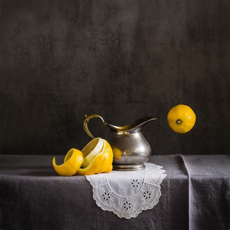 "Lemon Juice" Contemporary Still Life Photograph by Marlou Pulles ...