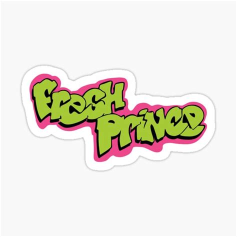 Fresh Prince Stickers | Redbubble