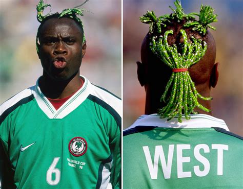 Taribo West And His Flamboyant Hairstyle (pictures) - Sports - Nigeria