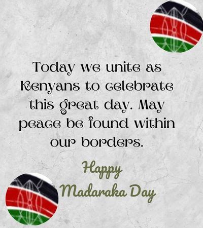 Madaraka Day Messages 2024 - Elimu Centre