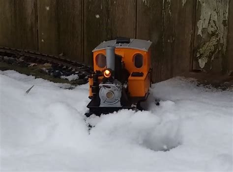 Outdoor G-Scale Snow-Plow Model Train [video] « Adafruit Industries – Makers, hackers, artists ...