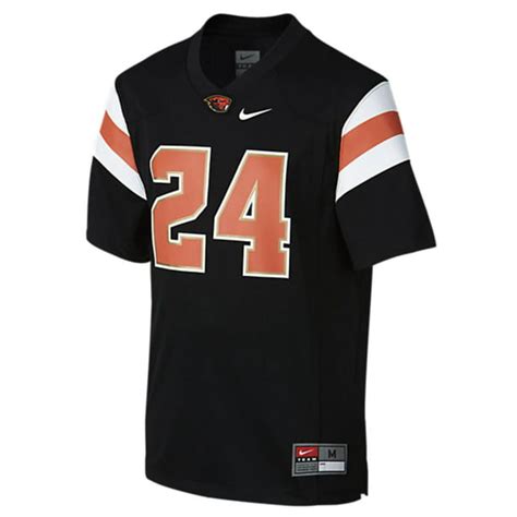 Nike Boys Black Oregon State Beavers Replica Football Jersey OSU Kids Shirt - Walmart.com ...