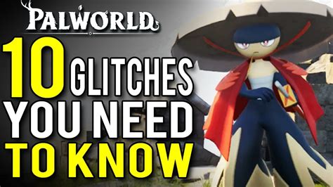 Top 10 BEST Palworld Glitches YOU NEVER KNEW! - YouTube