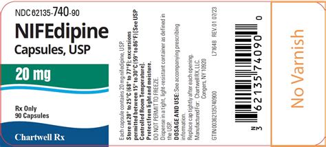 Nifedipine Capsules: Package Insert - Drugs.com