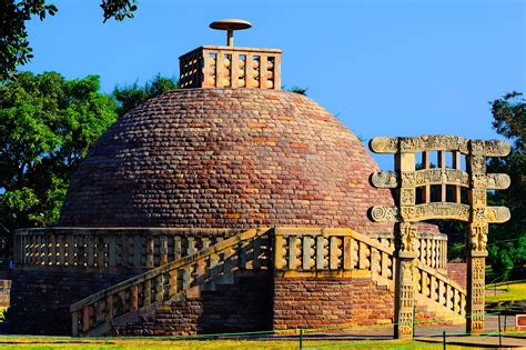 The Great Sanchi Stupa at Sanchi, near Bhopal, M.P. #RevisitHistorywithFujifilm | Sanchi stupa ...