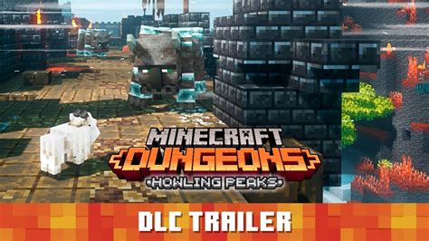 Minecraft Dungeons: Howling Peaks – Official Launch Trailer - YouTube